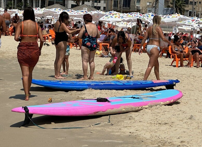 Picture 7 for Activity Tel Aviv Beach: Professional Surfing lessons
