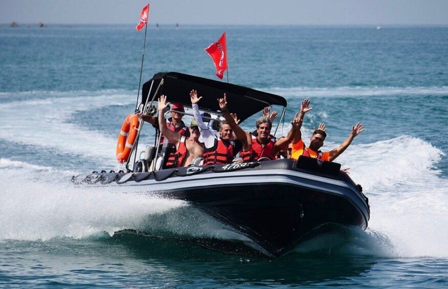 Picture 2 for Activity Tel Aviv: Tornado High Speed Thrill Boat Ride from Jaffa