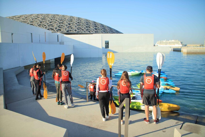 Picture 7 for Activity Abu Dhabi: Guided Kayak Tour around Louvre