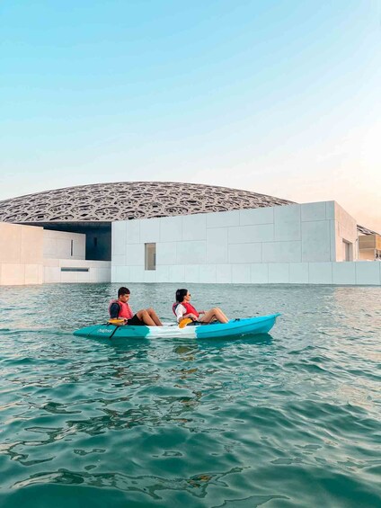 Picture 1 for Activity Abu Dhabi: Guided Kayak Tour around Louvre