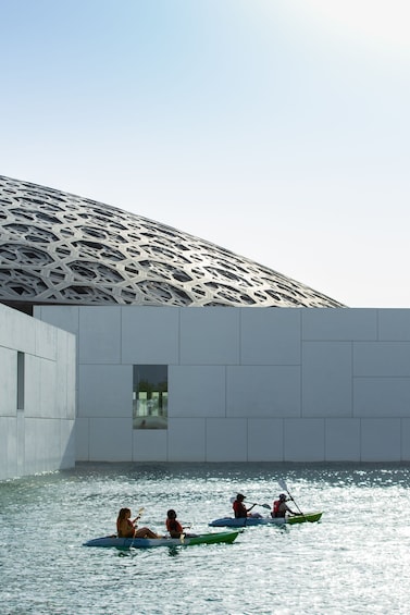 Picture 4 for Activity Abu Dhabi: Guided Kayak Tour around Louvre