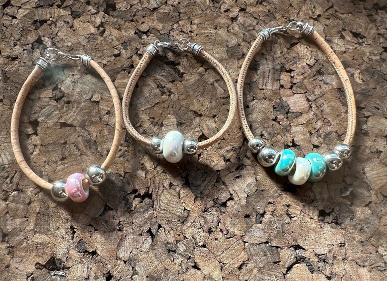 Workshop Cork Necklace, Bracelet, Brooch and Keychain