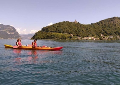 Iseosee: halbtägige Kajaktour nach Monteisola