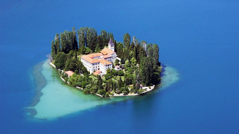 Aerial view on the Krka National Park Private Tour