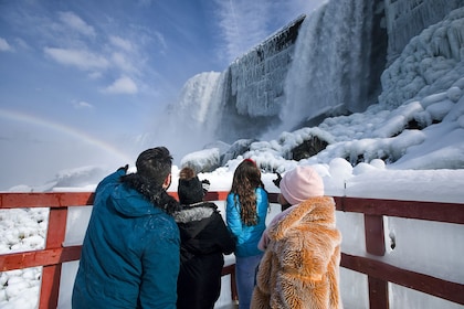Cross-Border Winter Wonderland: Niagara Falls Tour & Attractions