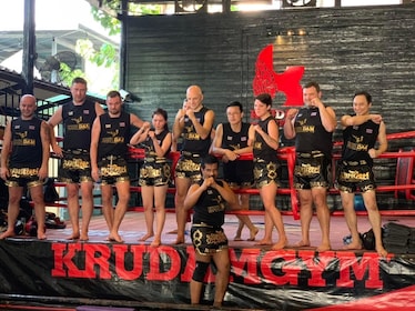 Muay Thai training door Krudam Gym op Sukhumvit 36