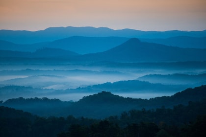 Visite audio guidée par GPS de Blue Ridge Parkway (d’Asheville à Roanoke)