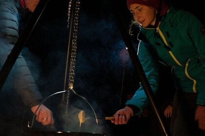 Fondue under the stars experience in Zermatt