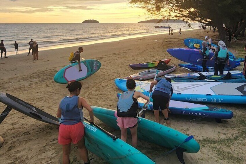 Rent A Stand-Up Paddleboard (SUP) in Tanjung Aru 