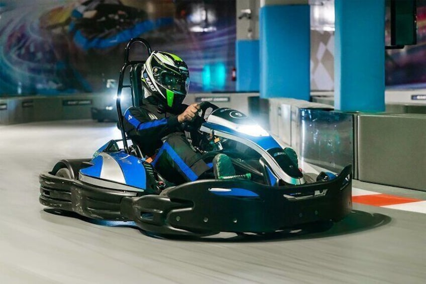 Rooftop Go Kart Racing at EKart Zabeel Dubai Tickets