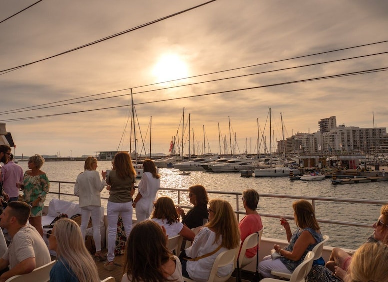 Picture 14 for Activity Sant Antoni: Sunset Cruise w/Live Music, Drinks & Snacks