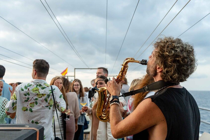 Picture 11 for Activity Sant Antoni de Portmany: Sunset Cruise with Drinks and Music