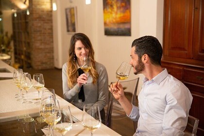 ガルダ湖の目と鼻の先でブラインドテイスティング