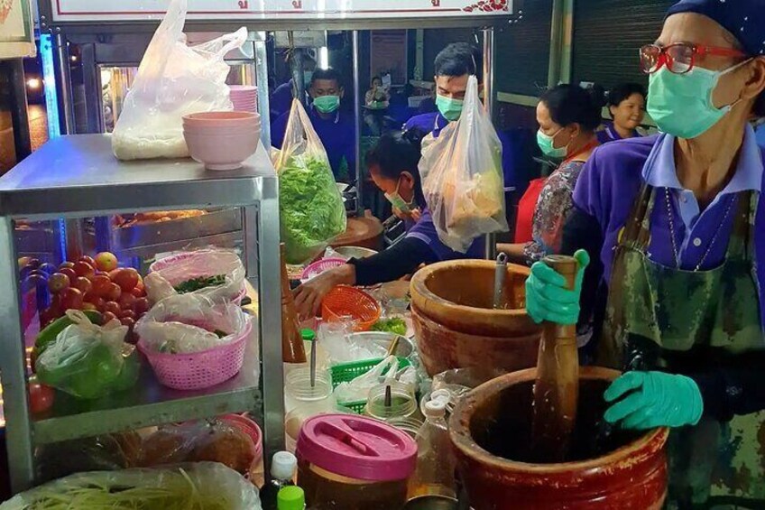 4-Hour Hidden Bangkok TukTuk Street Food Guided Tour