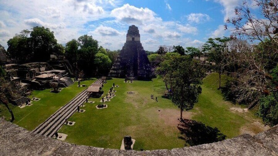 Tikal Central Plaza