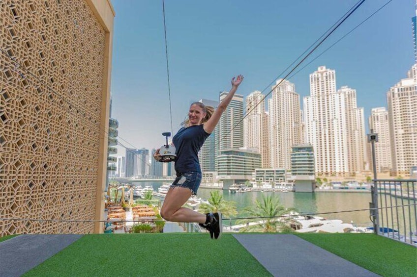 Xline for Urban Zipline Private Experience at Dubai Marina
