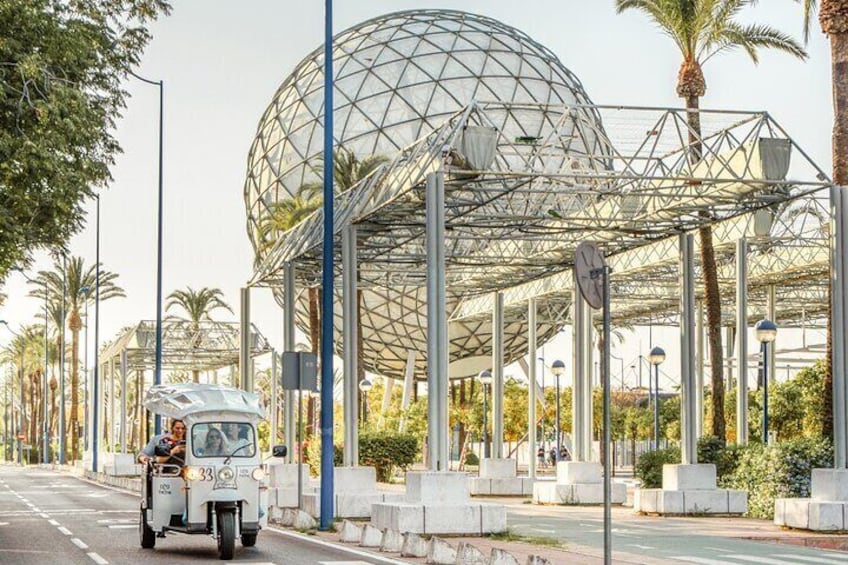 Expert Tour of Seville in Private Eco Tuk Tuk