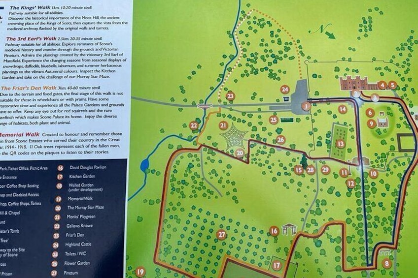 Scone Palace, Nature Walk and Whisky Experience from Edinburgh