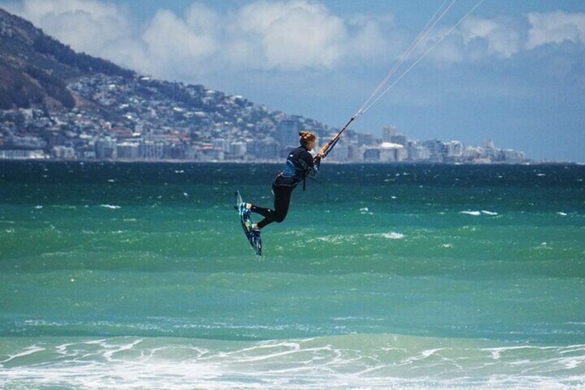Kite Surfing Blouberg, Cape Town, South Africa 