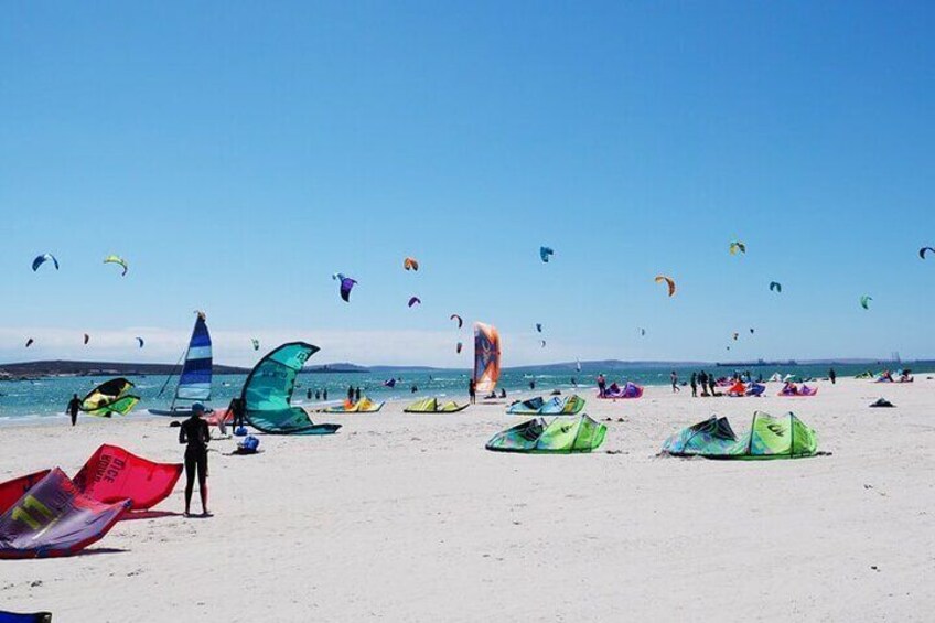 Kite Surfing Blouberg, Cape Town, South Africa 