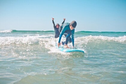 Kids and Family Guided Surf Course at Fuerteventura Beaches