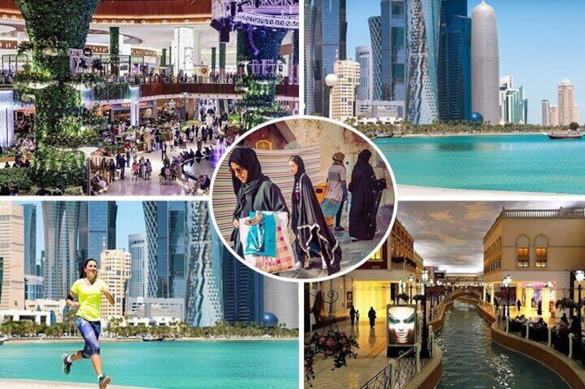 Private Half-day Shopping Tour, Corniche Stop and Doha Skyline