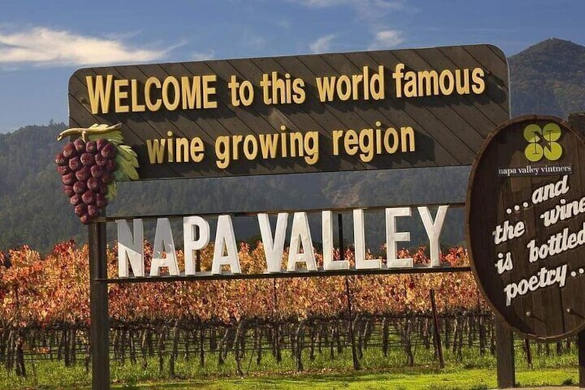 Shore Excursion in SFO - Enchanted Napa & Sonoma Wine Tour in SUV