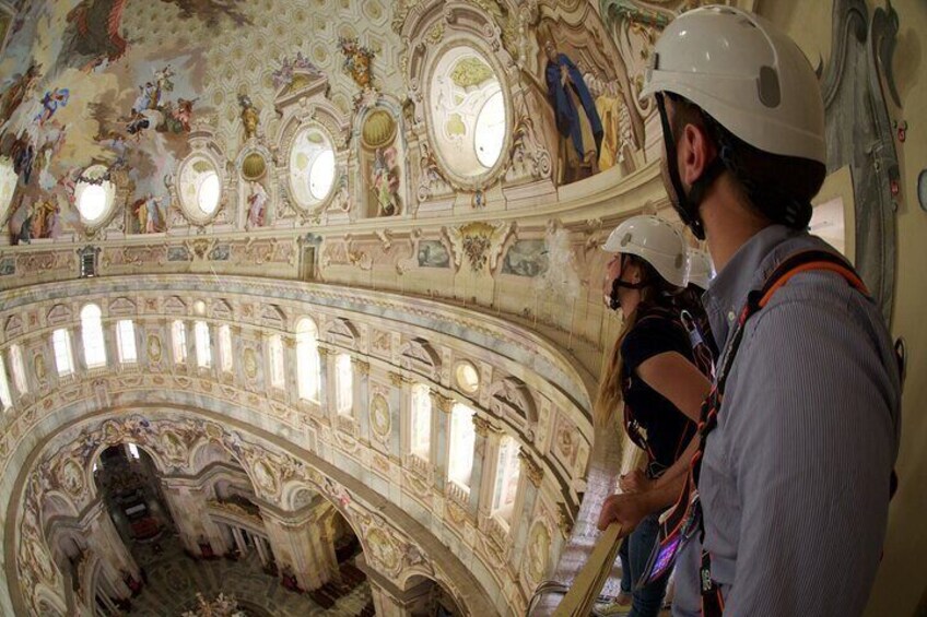 Dome of the Sanctuary of Vicoforte Piedmont - Italy