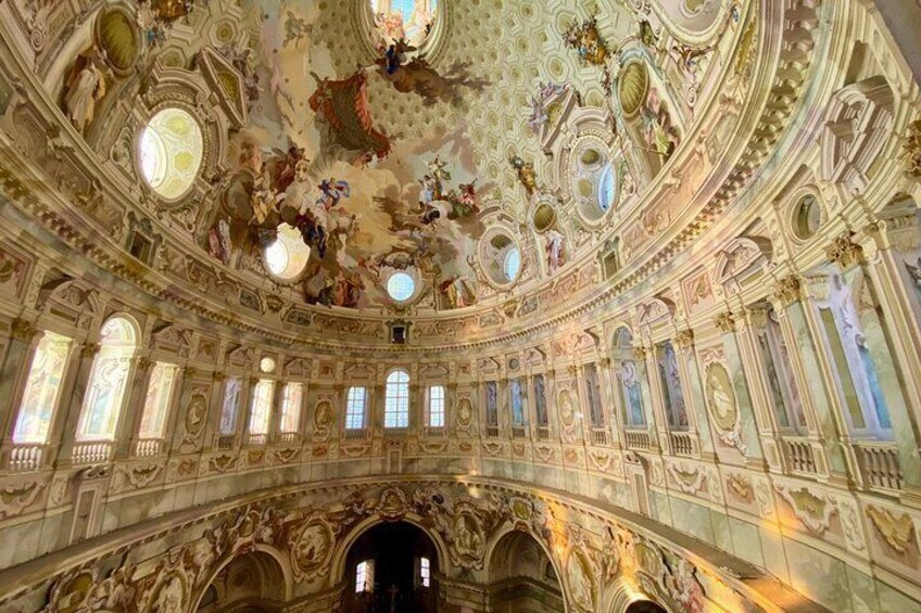 Dome of the Sanctuary of Vicoforte Piedmont - Italy