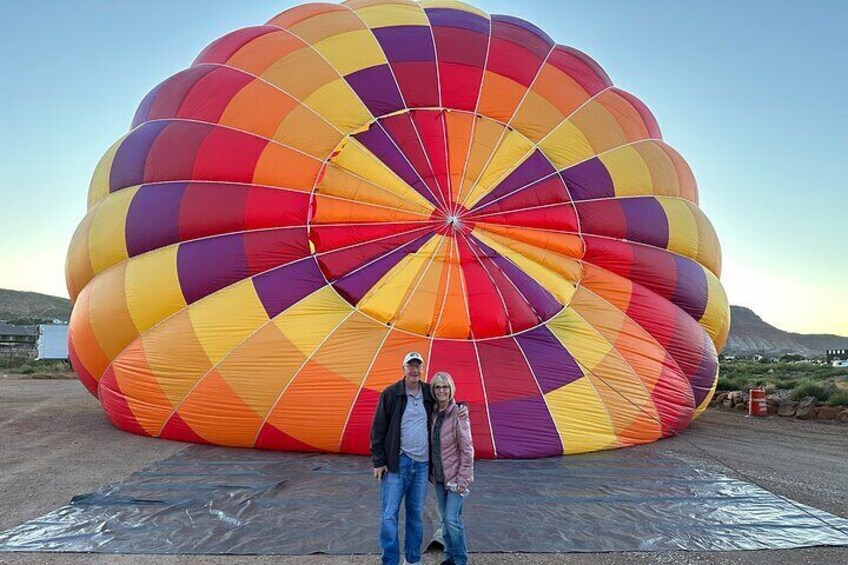 Hot Air Balloon Adventure In Beautiful Southern Utah