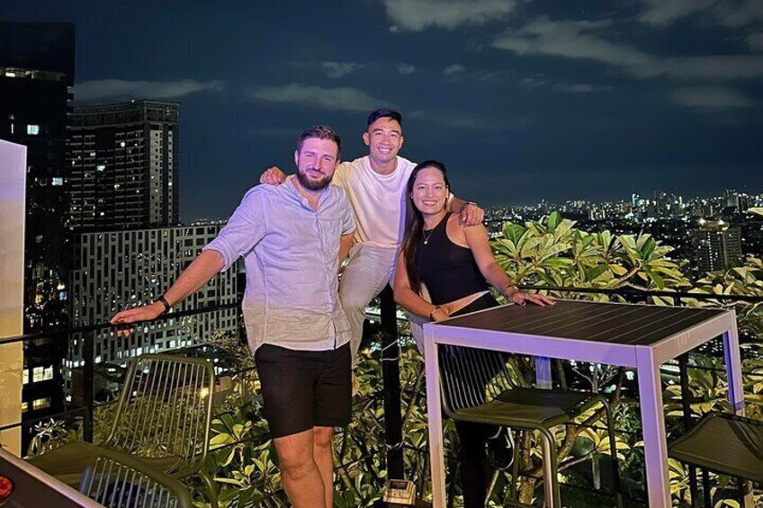 3-Hour Rooftop Bar Hopping in Poblacion, Makati