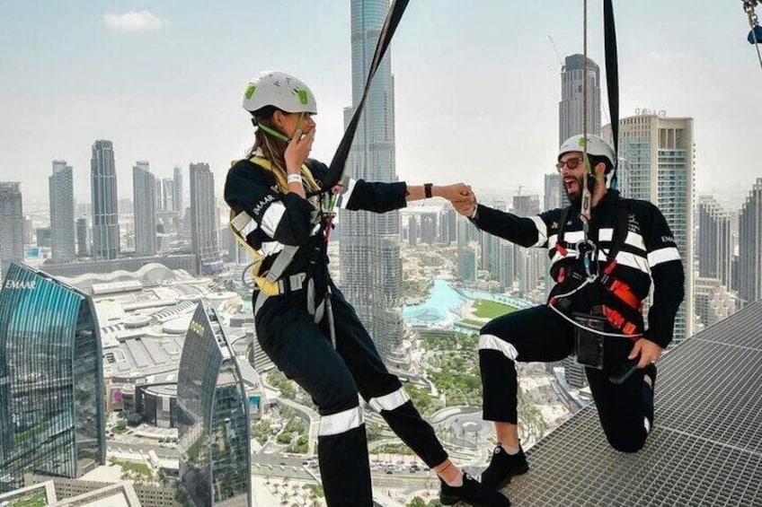 Dubai Sky Edge Walk 