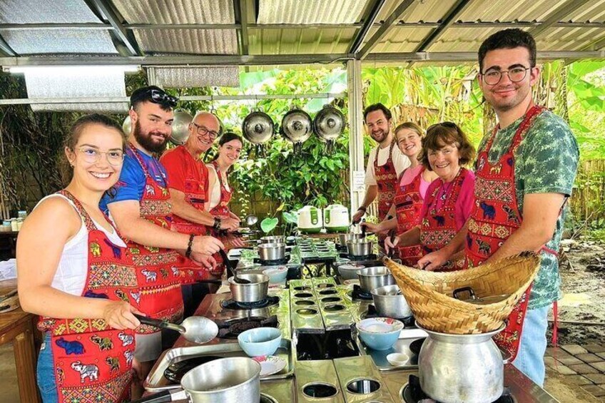 Evening Cooking Class in Organic Garden Chiang Mai