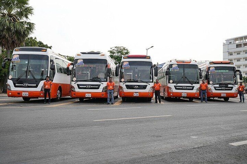 Overnight VIP Shuttle Bus from Sihanoukville to Siem Reap