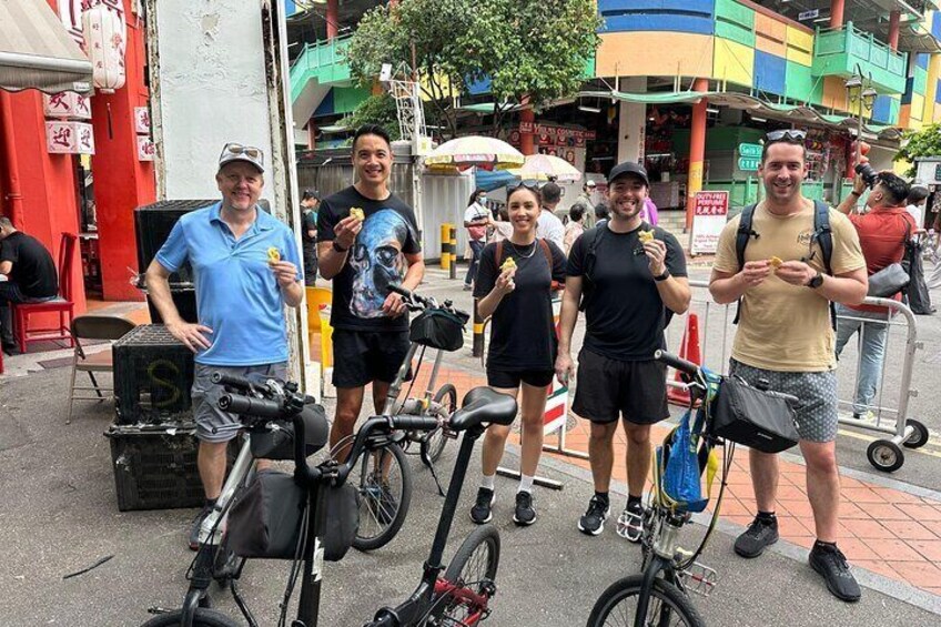 Singapore Food & Bike Tour - Downtown