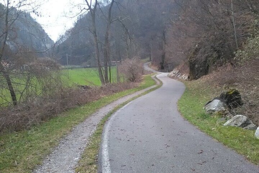 During our nice walk in Valsassina