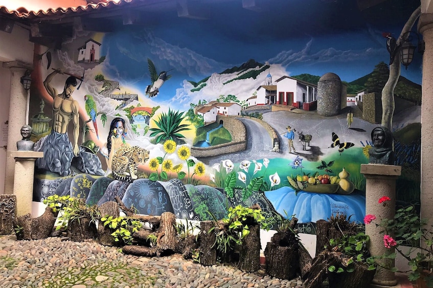 Street mural in San Sebastian