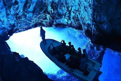 2025 Blue Cave Speedboat Tour von Kotor