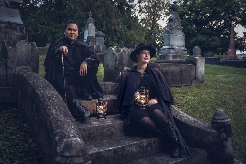Haunted Walk Guides at Beechwood Cemetery