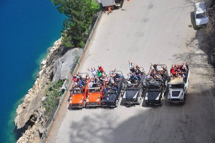 Full Day Guided Jeep Tour in Turkish Mediterranean Coast