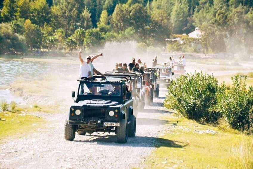 Full Day Guided Jeep Tour in Turkish Mediterranean Coast