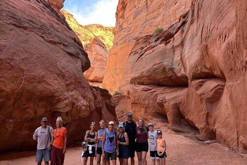 Kayak Antelope Canyon and walk, at Lake Powell 