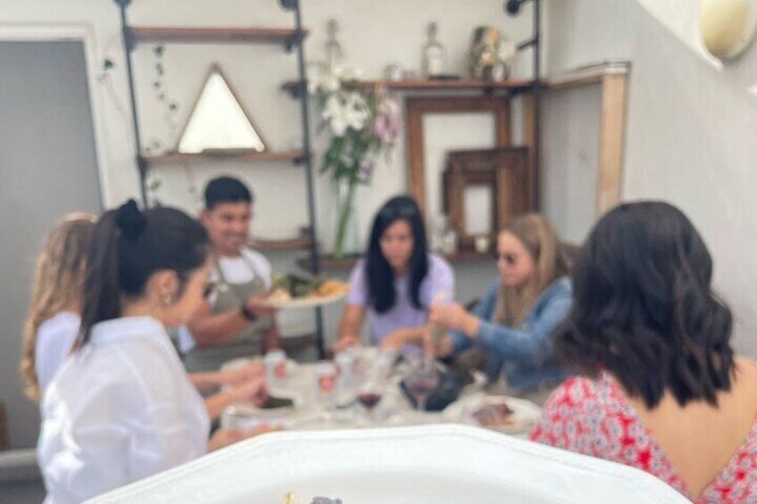 Tamales Making Fiesta and Roof Top Meal 