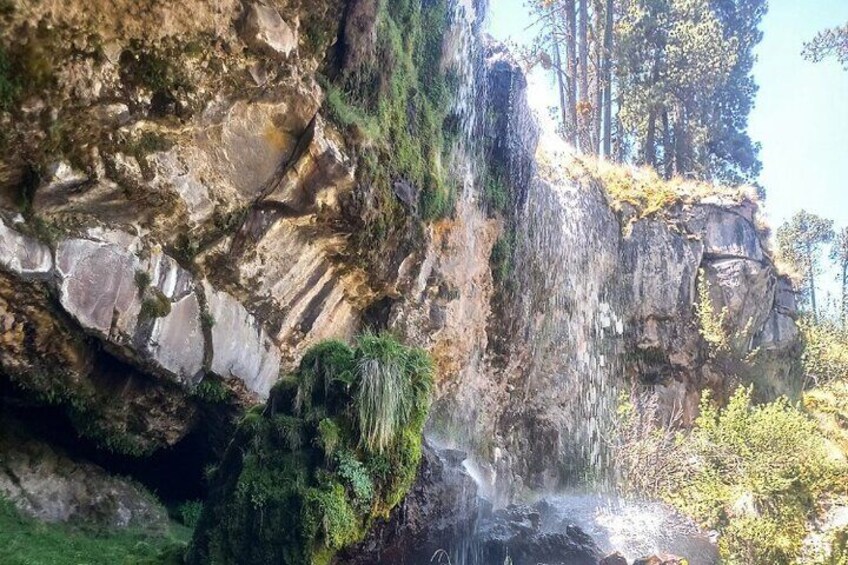 Waterfall on the tour