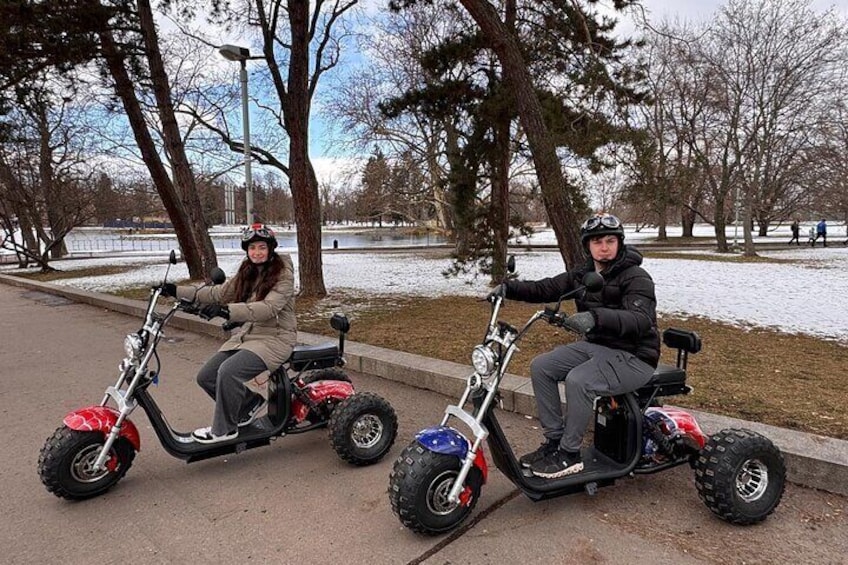 Electric Trike Tour in Prague - City Sightseeing & Fun Riding 