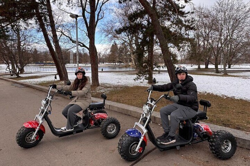 Electric Trike Tour in Prague - City Sightseeing & Fun Riding 