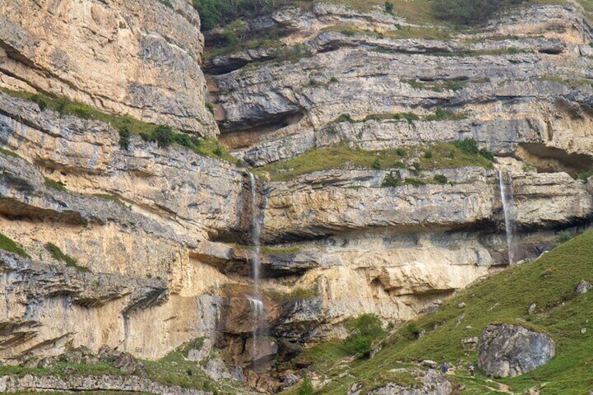 Waterfalls around Laza