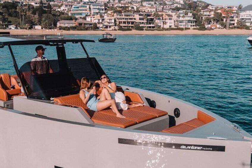 D42 Exotic Sport Yacht Private Tour In Newport Beach