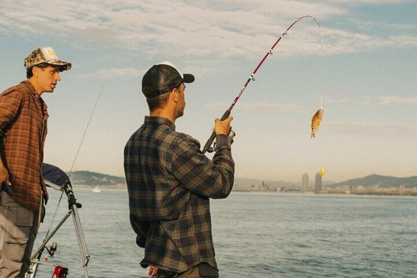 Private Fishing Boat Trip in Barcelona with Fishing Guide