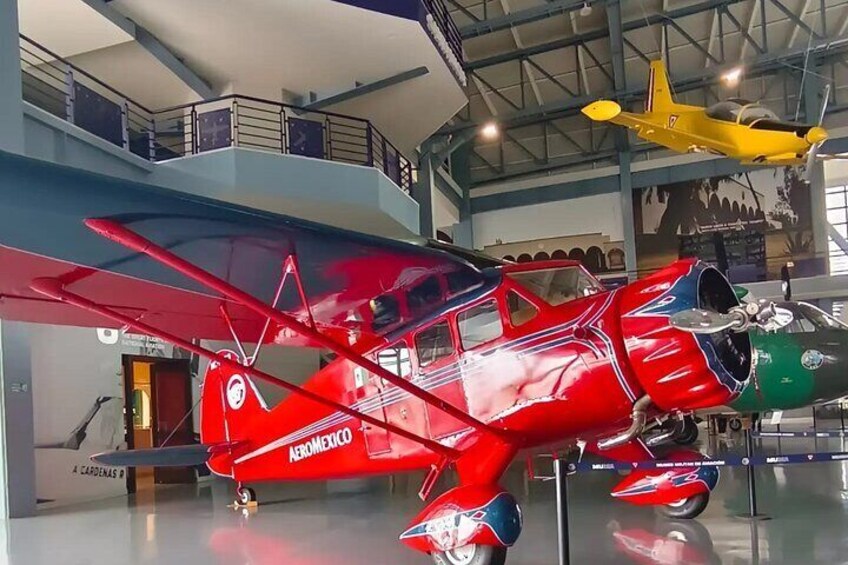 Visit the Military Aviation Museum + the Mammoth Museum